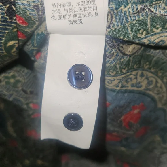 TOPMAN LONG SLEEVE BUTTON DOWN SHIRT - Picture 6 of 8